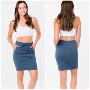 Zyia Blue Take Me Everywhere Skirt (XL)